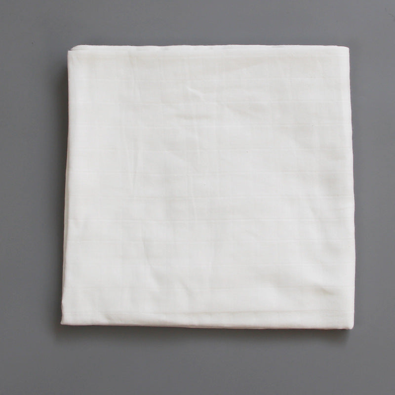 Cotton Muslin Baby Blanket with Heart Pattern Bowlift