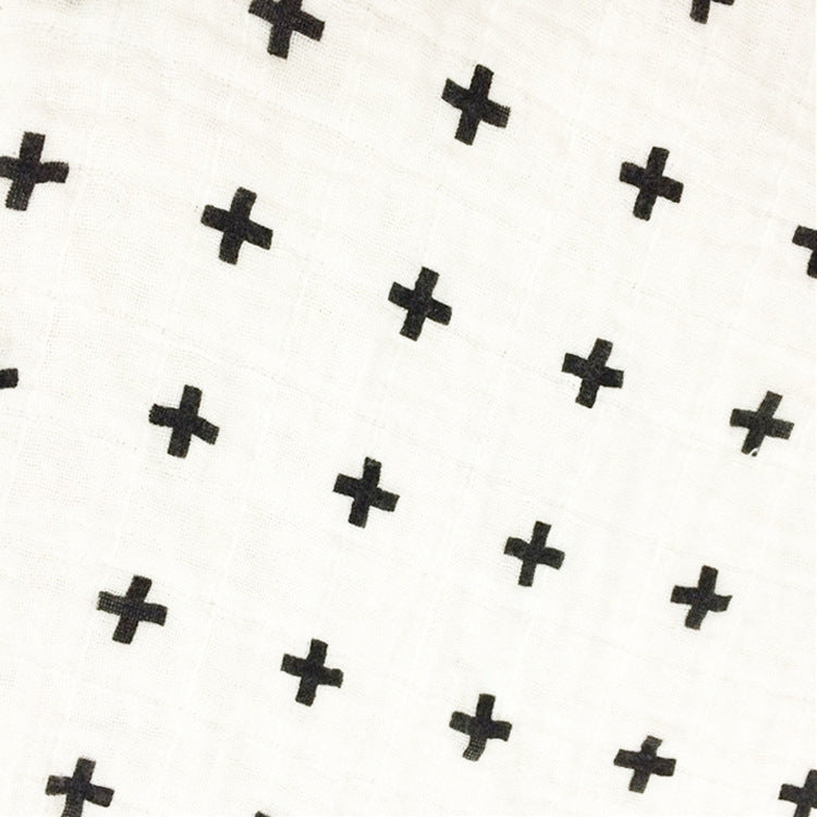 Cotton Muslin Baby Blanket with Heart Pattern Bowlift