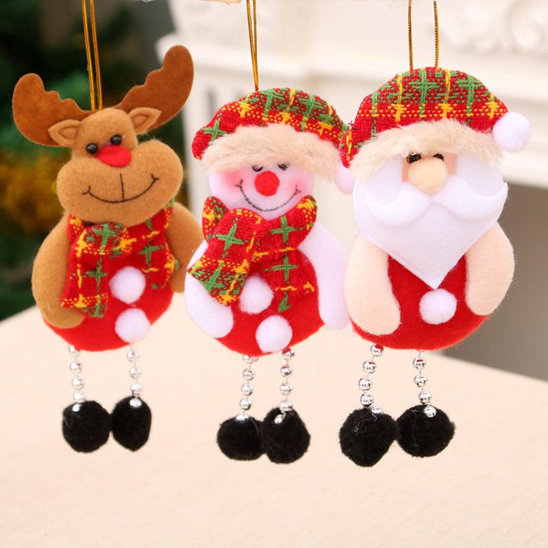Decorative Hanging Santa Ornament Bowlift