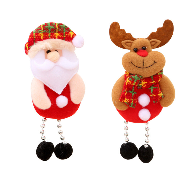 Decorative Hanging Santa Ornament Bowlift