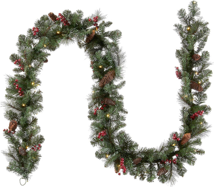 BowLift | Christmas Garland with Lights - FrostGlow