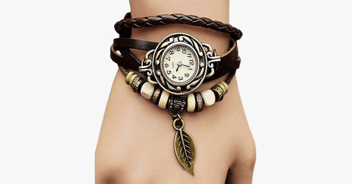 BowLift | The Boho-Chic Leaf Vintage Watch