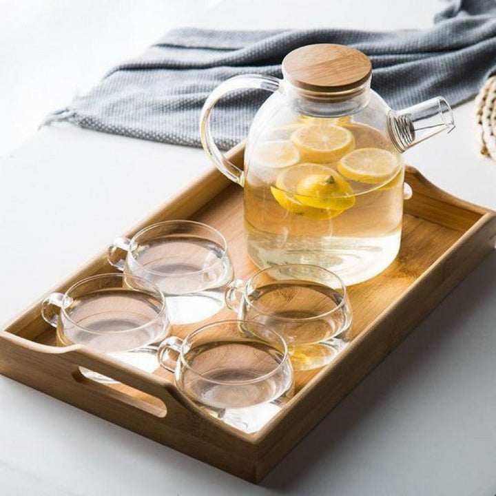 BowLift | Scandinavian Glass Teapot Set