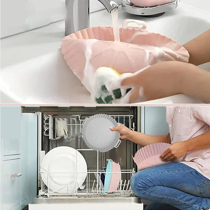 🎊Hot Sale-50% Off🎊Air Fryer Silicone Baking Tray | Bowlift