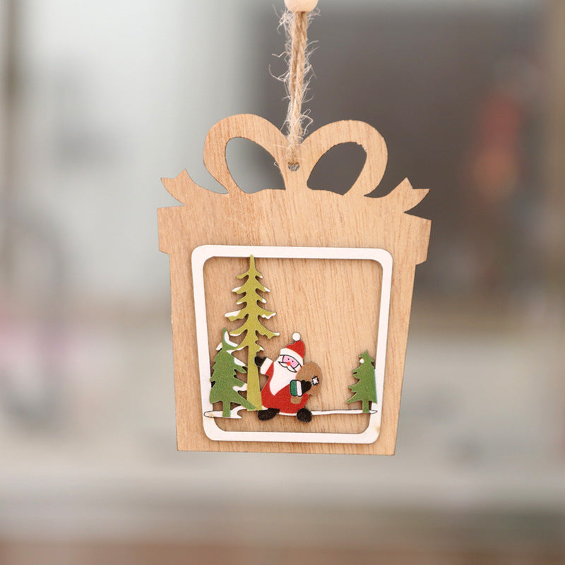 Decorative Christmas Tree Hanging Ornament Bowlift