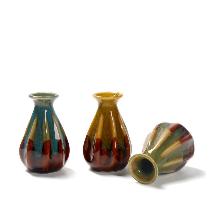 Elegant Handcrafted Ceramic Flower Vase Bowlift