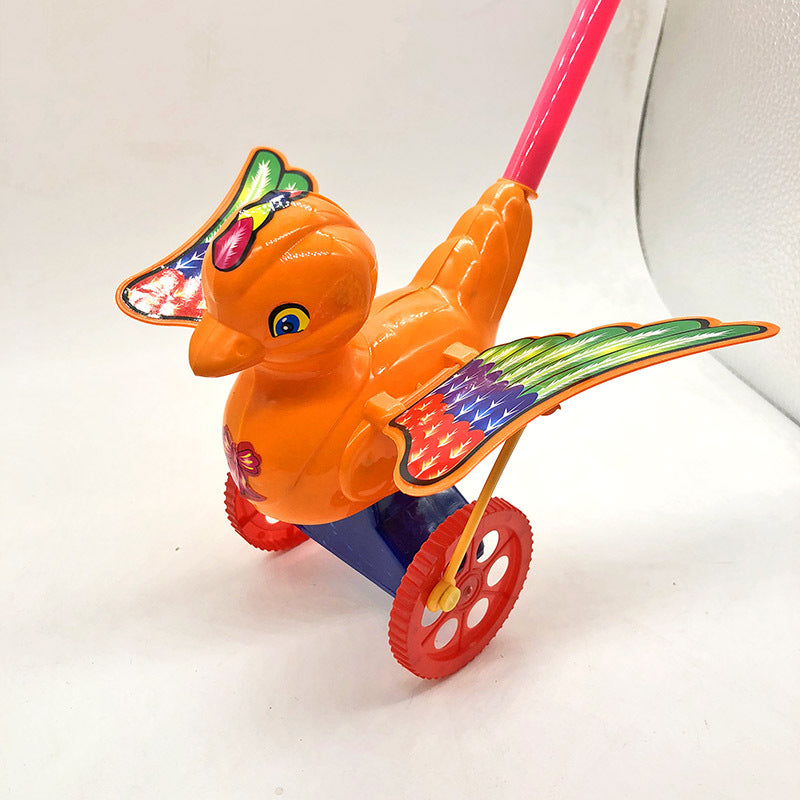 Unisex toy bird with foldable wings Bowlift