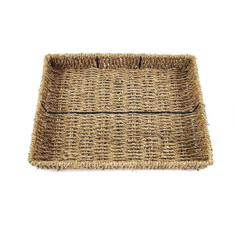 Natural Woven Decorative Tray Bowlift