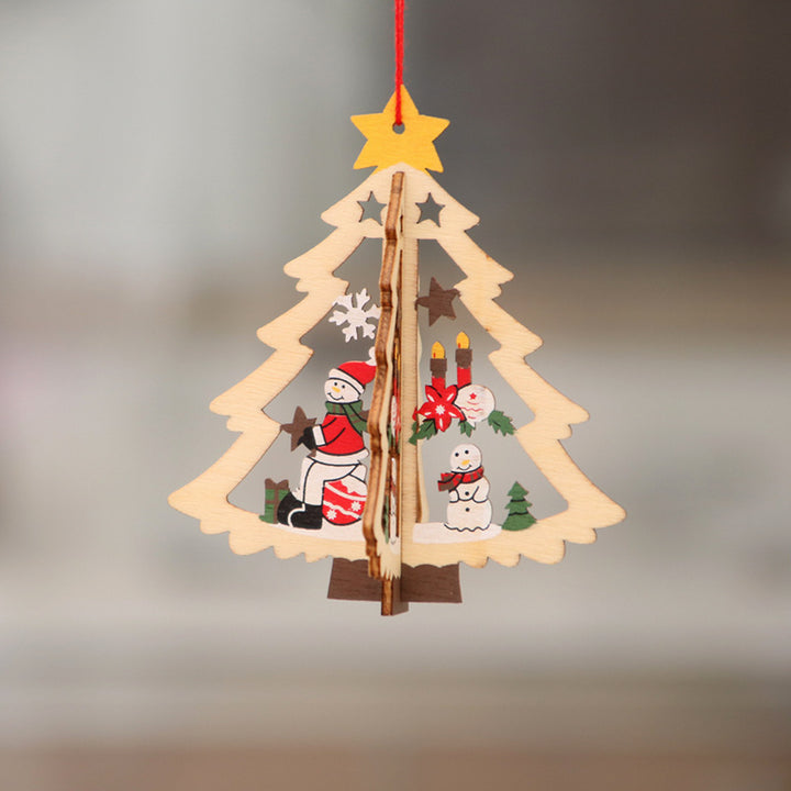 Decorative Christmas Tree Hanging Ornament Bowlift