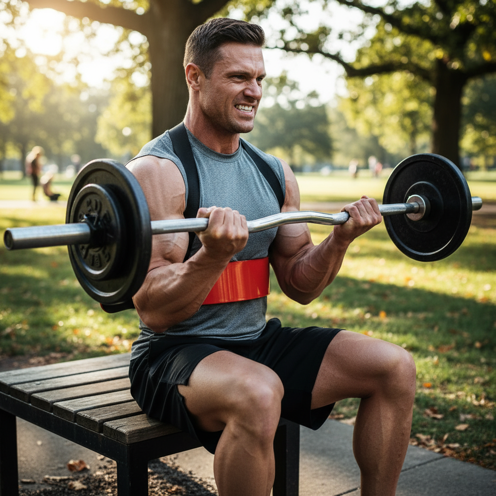 BowLift | Aluminum Alloy Bicep Training Board for Strength and Muscle Building