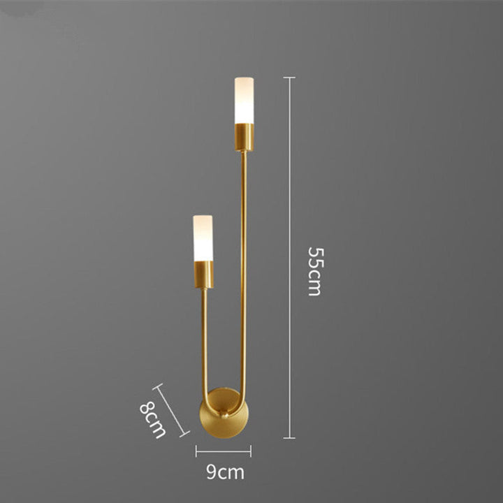 BowLift | Wall Light Gold LED Modern Bedside Lamp