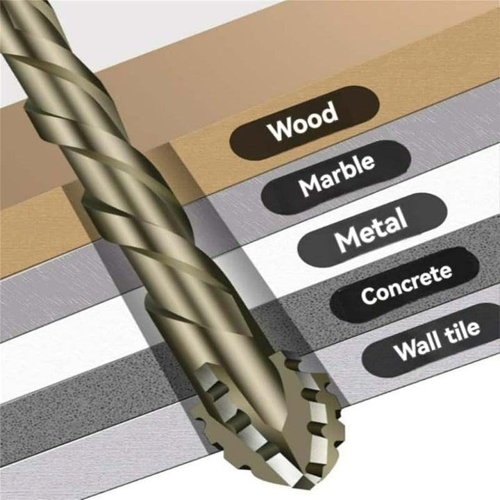BowLift | Four Blade Serrated Eccentric Drill