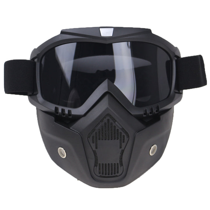 Dual-Lens Off-Road Motorcycle Goggles Bowlift