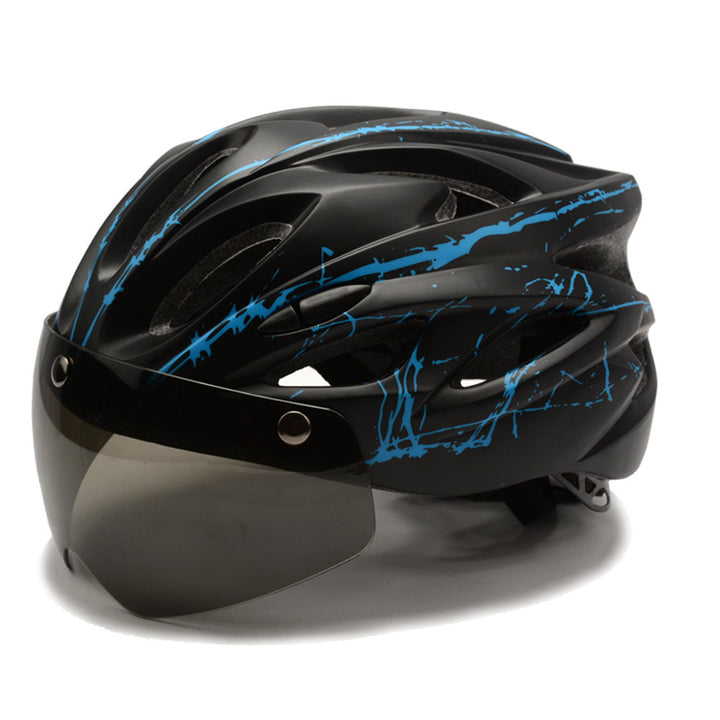 Performance Cycling Helmet with Visor Bowlift