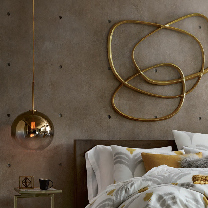 Modern Glass Globe Pendant Light