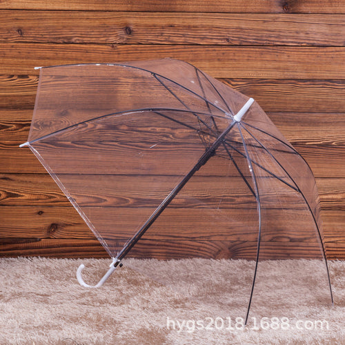 Women's Transparent Umbrella Bowlift