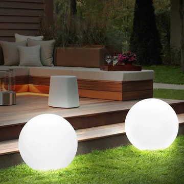 BowLift | Outdoor Globe Light - Wireless, Weatherproof, 16 Colors LED Sphere ligh