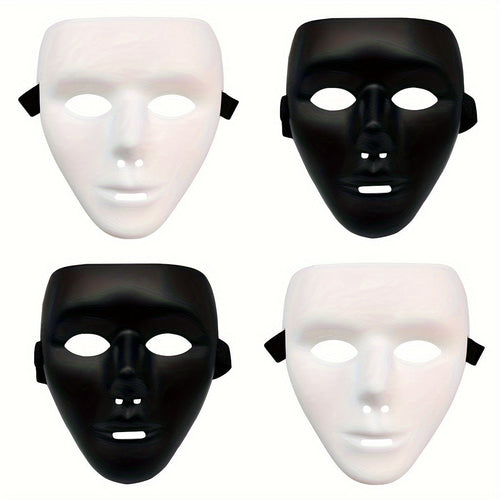 BowLift | Men’s Full Face Plastic Halloween Mask | Anonymous Cosplay