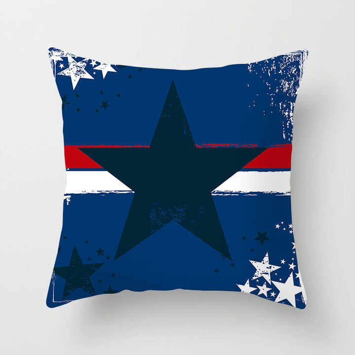 Modern Bold Chevron Square Cushion Cover with Hidden Zipper and Removable Insert Opening