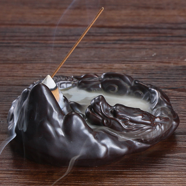 Artistic Dragon-Shaped Incense Burner