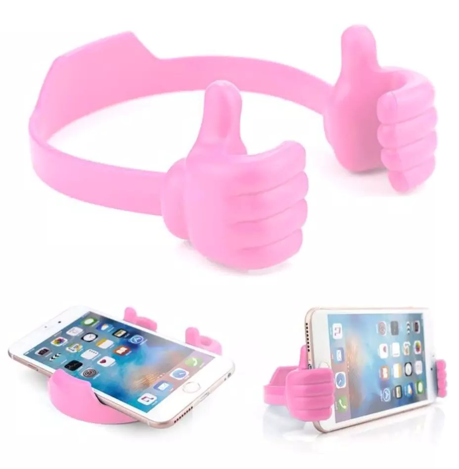 BowLift | Thumbs Up Lazy Phone Stand Fun & Functional Hands-Free Holder