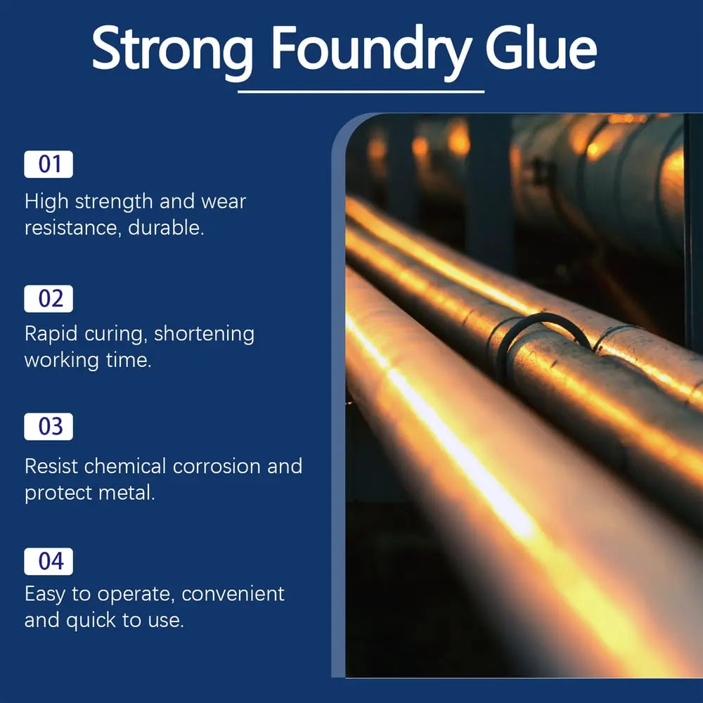 BowLift | Metal casting repair epoxy resin — Durable, heat-resistant adhesive