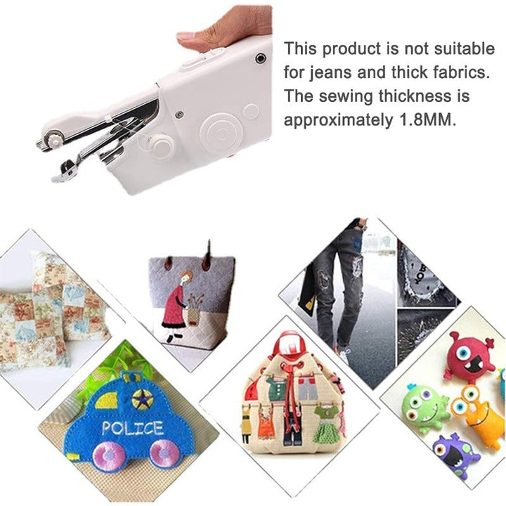 BowLift | Mini Handheld Sewing Machine Kit – Cordless, Portable & Ready-to-Sew