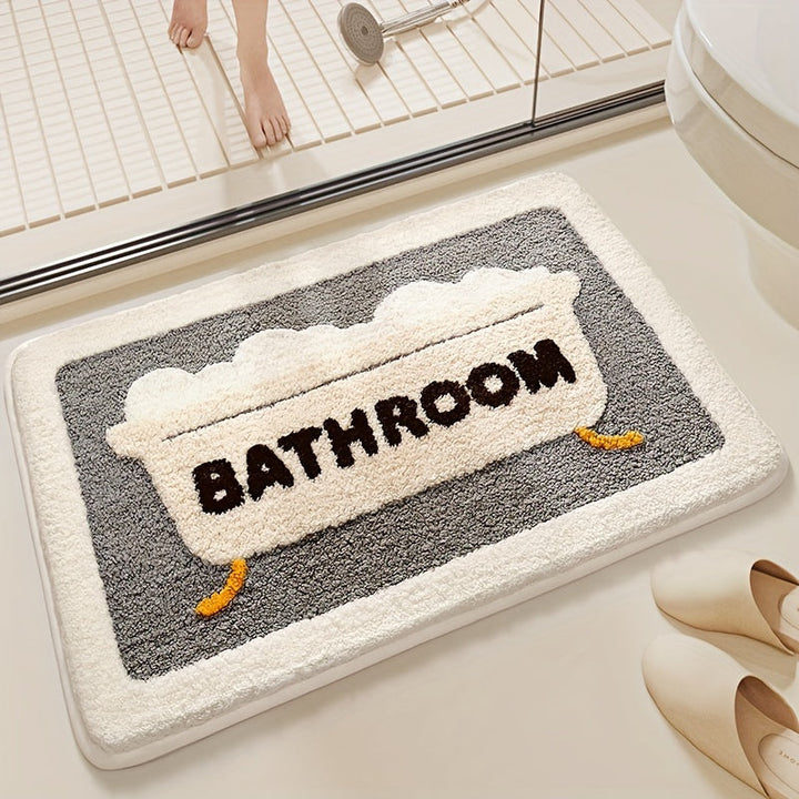 BowLift | Soft and Non-Slip Bath Mat with High Absorbency