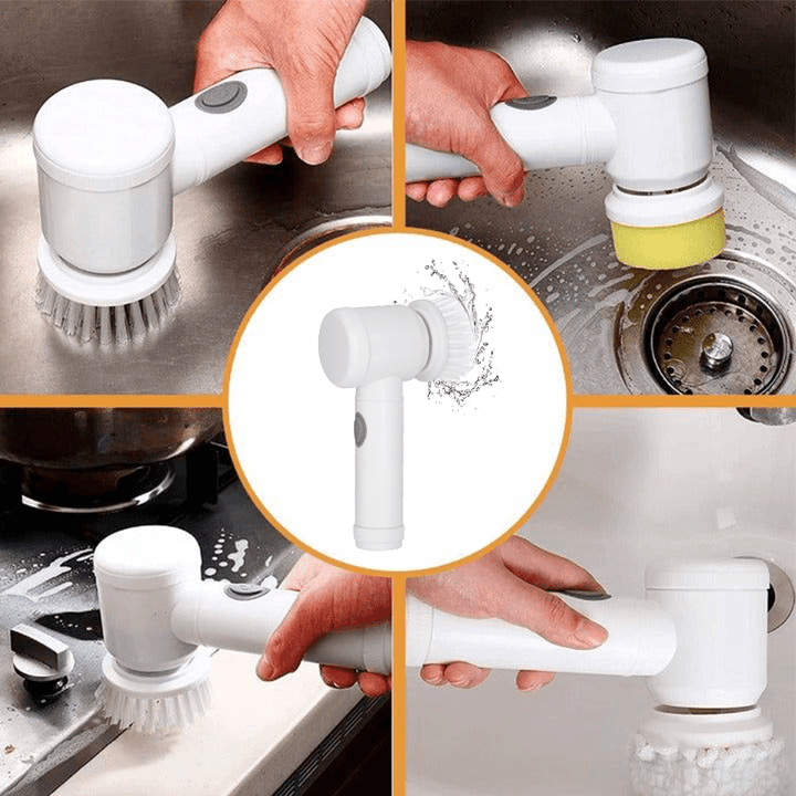 Rechargeable electric cleaning brush Saker | Bowlift