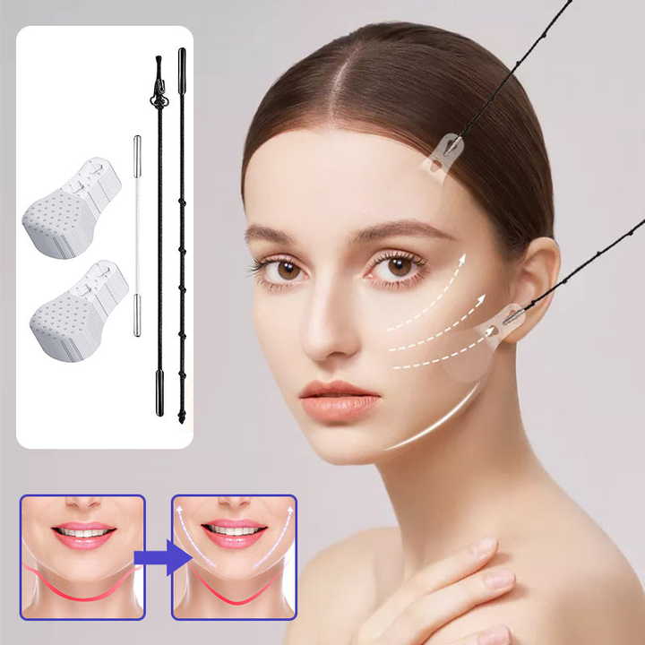 BowLift | Waterproof and invisible facelift stickers, 120 pieces