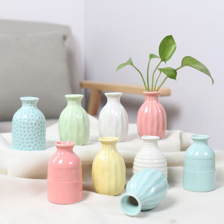 Artistic Ceramic Miniature Vases Bowlift