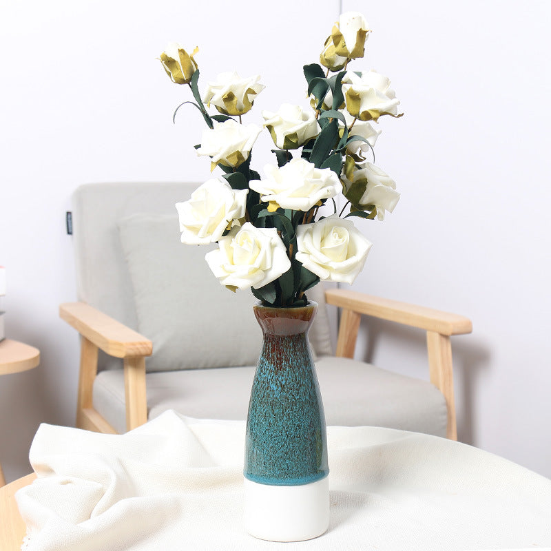 Elegant Ceramic Flower Vase Bowlift