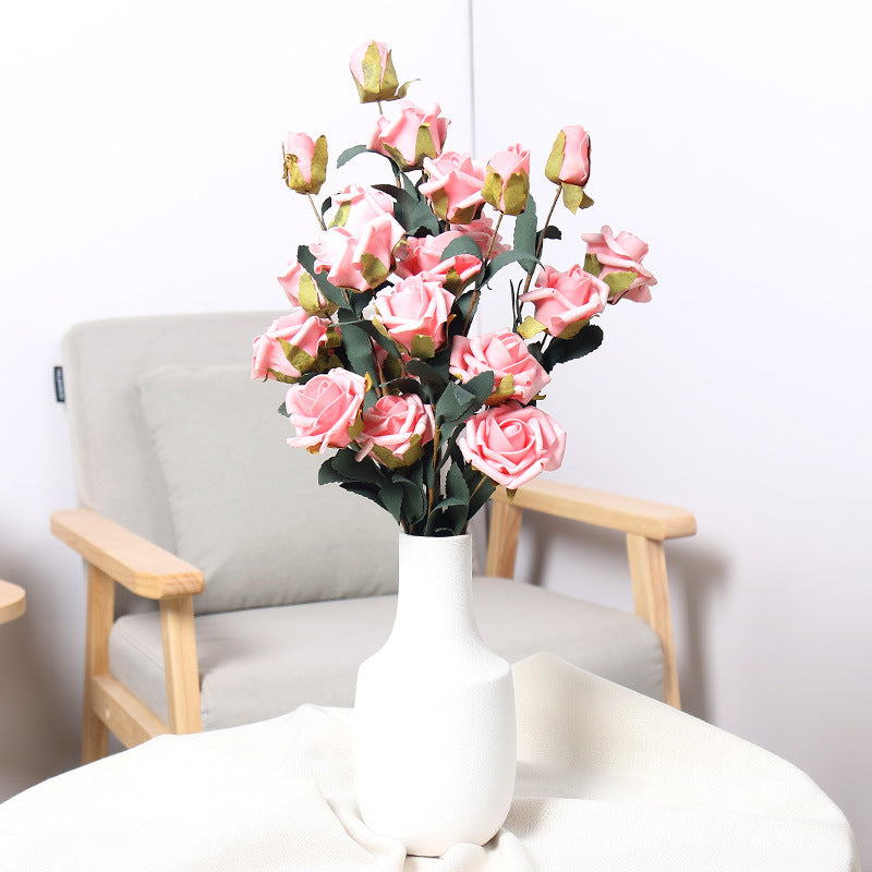 Elegant Floral Arrangement Vase Bowlift