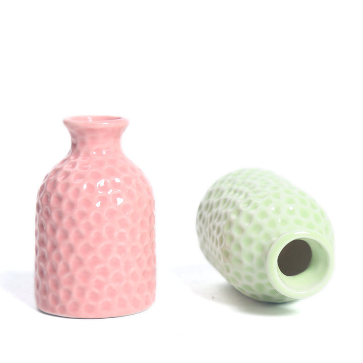 Textured Ceramic Plant Holder Bowlift