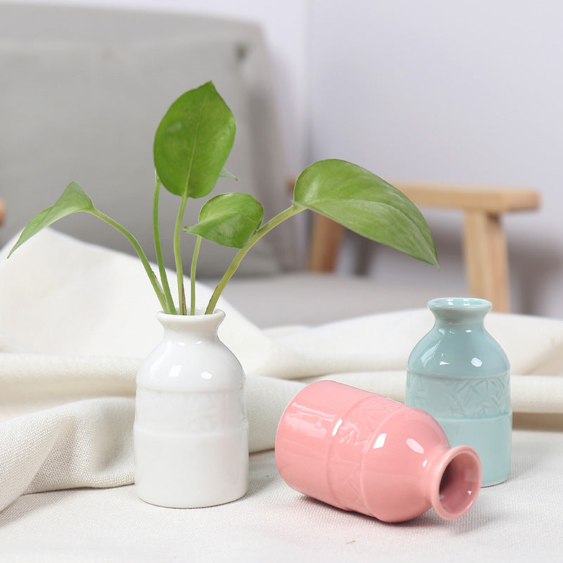Miniature Ceramic Planter Bowlift