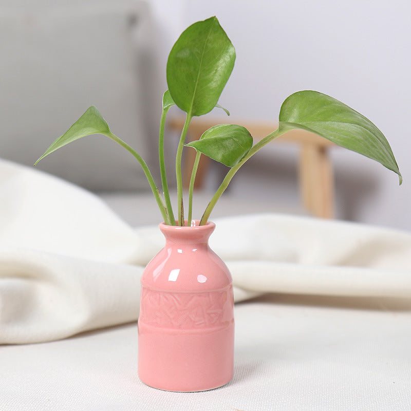 Miniature Ceramic Planter Bowlift
