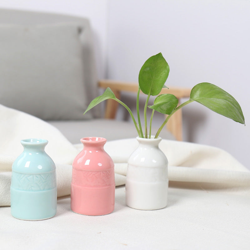 Miniature Ceramic Planter Bowlift