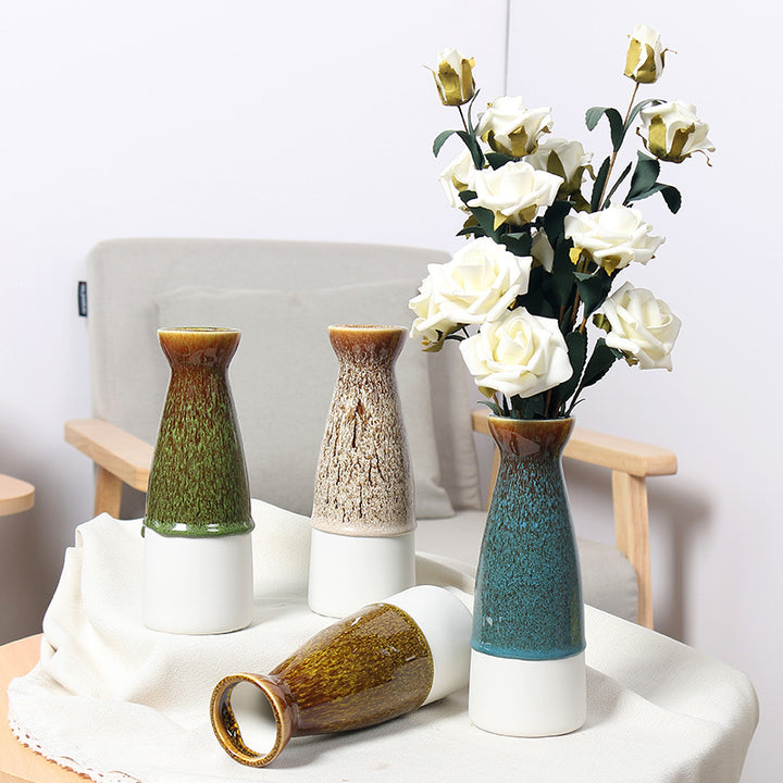 Elegant Ceramic Flower Vase Bowlift