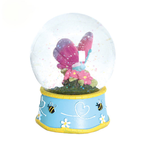 Butterfly-Themed Decorative Snow Globe