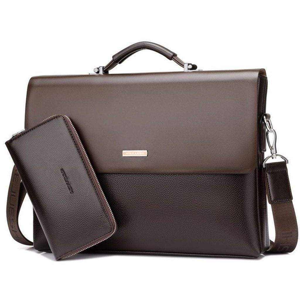 BowLift | New Business Mens Leather Briefcase