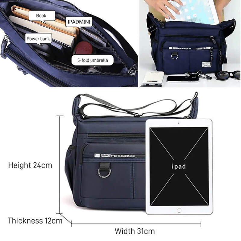 BowLift | Light waterproof shoulder bag with large capacity