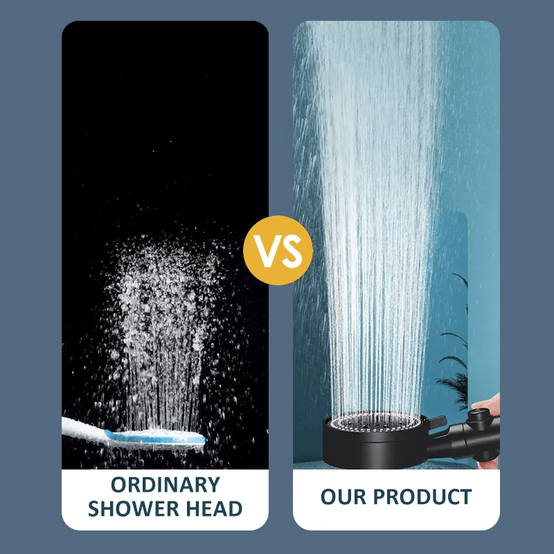 BowLift | StromRegel Shower head with 5 settings and button
