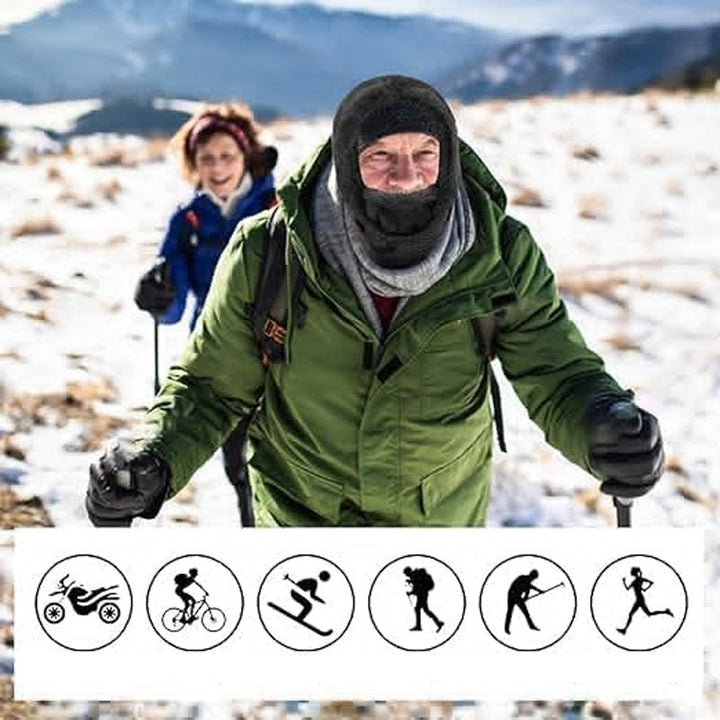 BowLift | Ski mask with Sherpa hood
