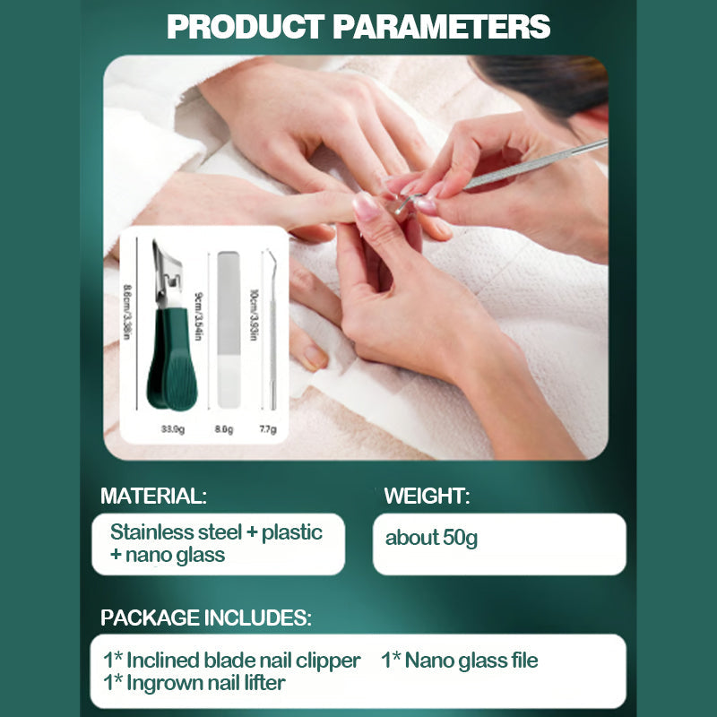 BowLift | Large opening nail clipper set