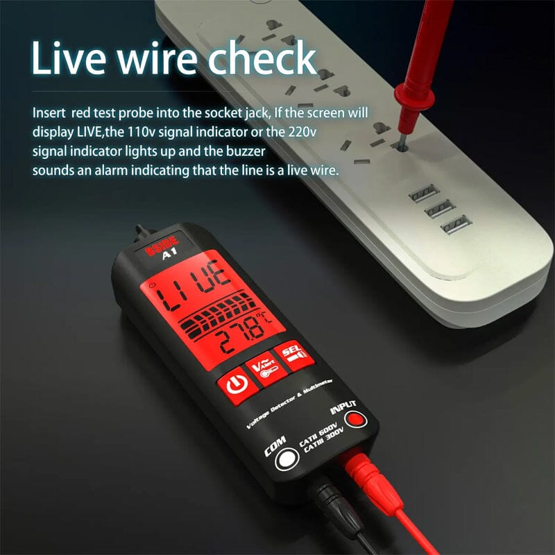 BowLift | A1 Fully Automatic Anti-Burner Intelligent Digital Multimeter