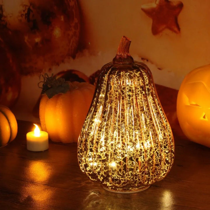 BowLift | HarvestGlow Hand-Blown Glass Lamp