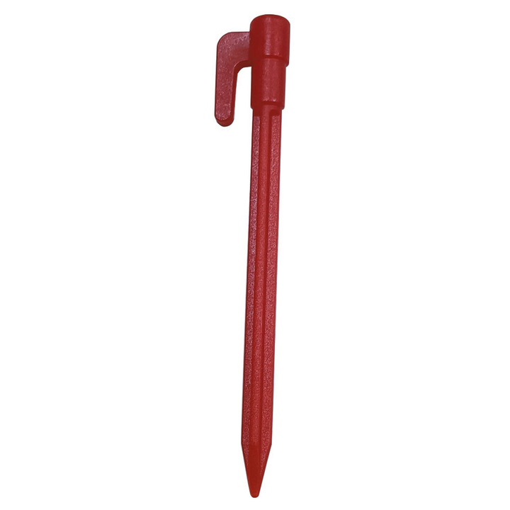 BowLift | Plastic Tent Stakes with Hooks – Camping Tent Pegs for Tarps and Canopies