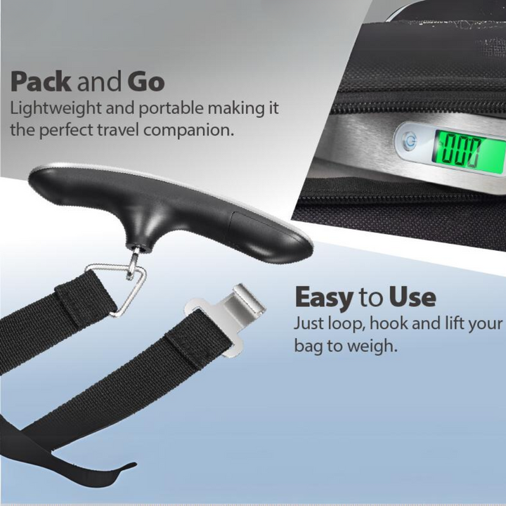 Digital Luggage Scale - Avoid Unexpected Baggage Fees Easily Bowlift