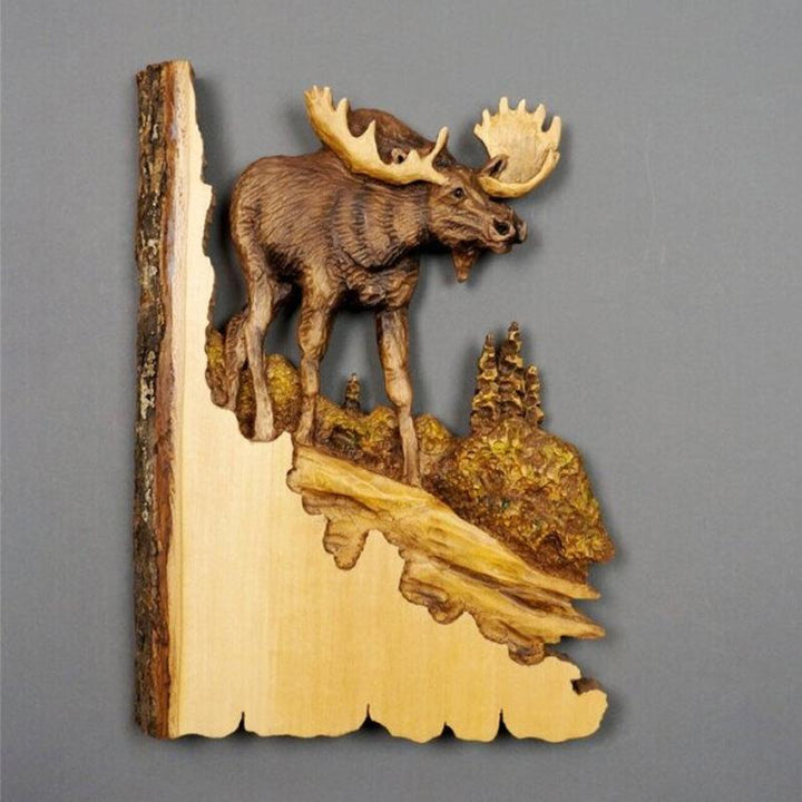 BowLift | Animal Carving Craft Wall Decoration