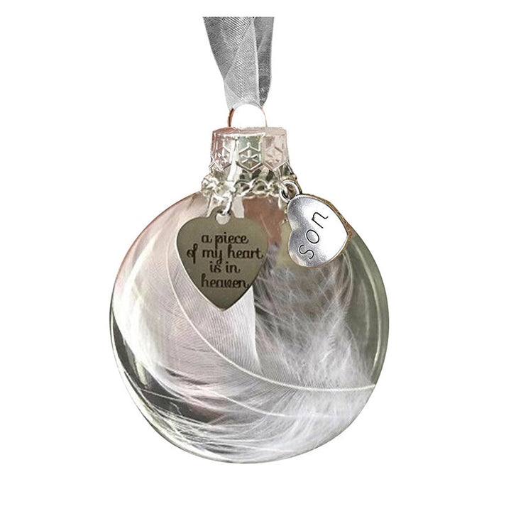 BowLift | Christmas Feather Ball Ornaments